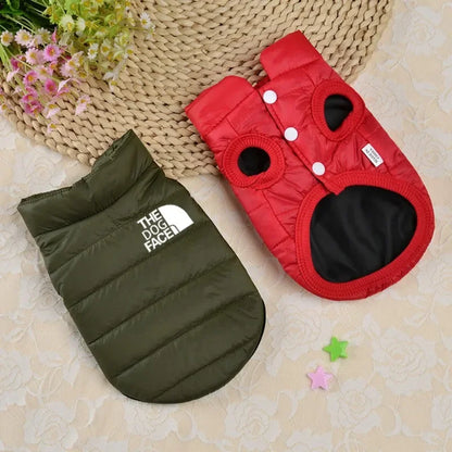 Double-Sided Dog Coat For Winters