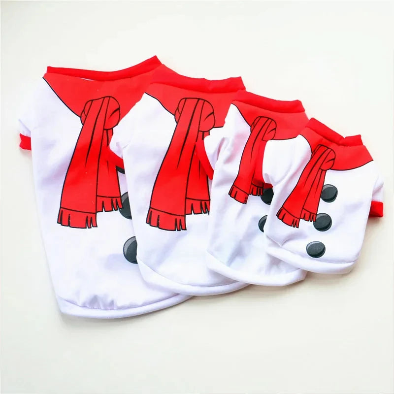 Christmas Dog Clothes for Small and Medium Dogs