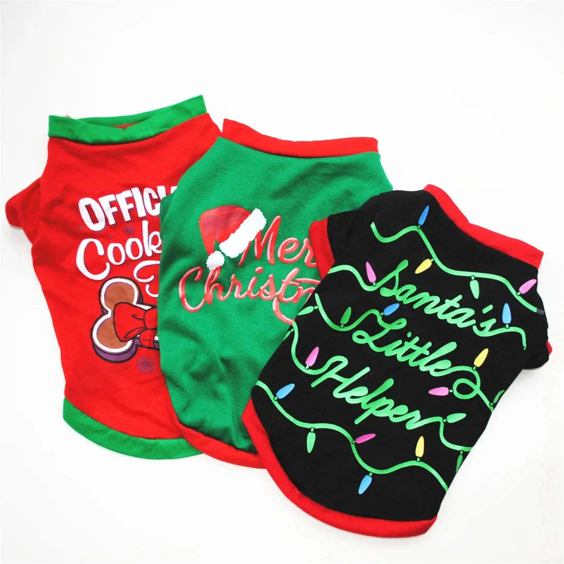 Christmas Dog Clothes for Small and Medium Dogs