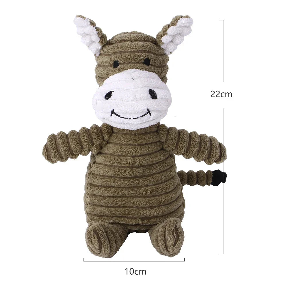 Animal Shape Squeaky Toy For Dogs